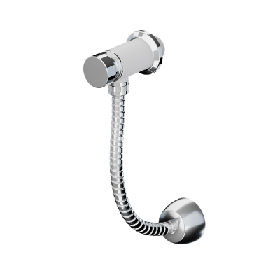 Valvula Para Mictorio Automatica Branca Cromada Tigre - Ref.300000863