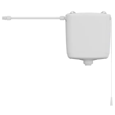 Caixa Descarga Externa 6,8L com Engate Branco Tigre - Ref.100018097