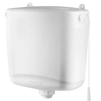 Caixa Descarga Externa 6,8l S/Engate Branco Tigre - Ref.100018098