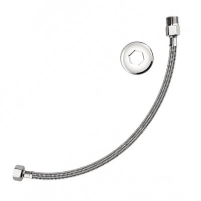 Engate Flexivel Inox 1/2”X60cm Tigre - Ref.300000584