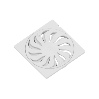 Grelha Abre E Fecha Dn100 Quadrada Branca Tigre - Ref.27505716