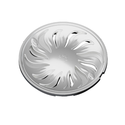 Grelha Abre E Fecha Dn100 Redonda Cromada Tigre - Ref.27502300