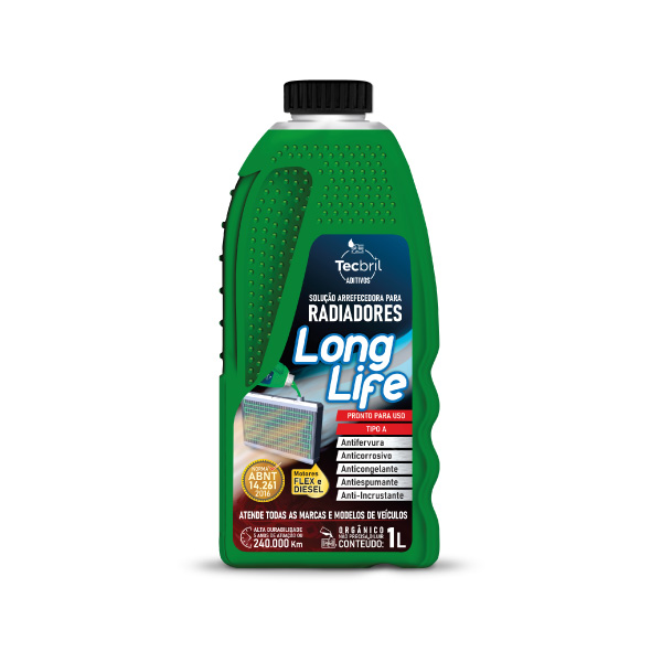Aditivo Para  Radiadores Long Life Verde 1l Tecbril - Ref.592.0281