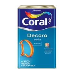 BASE P DECORA SEDA ACETINADO 16L CORAL