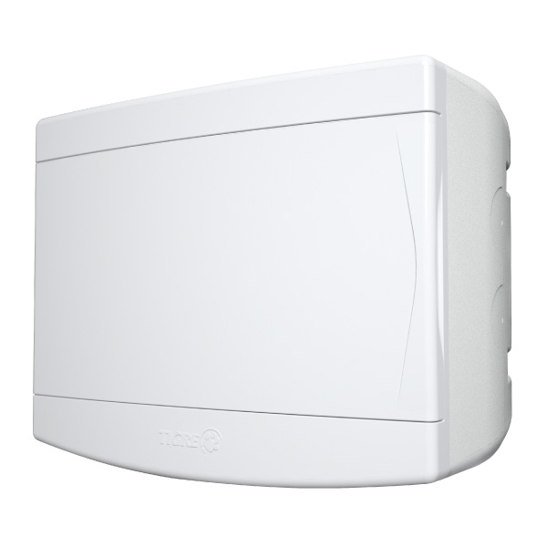 Quadro Distribuição Sobrepor 6/8 Disjuntor Pta Branca S/Barramento Tigre - Ref.33048424