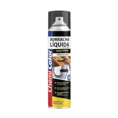 Borracha Liquida Spray Transparente 400ml Chemicolor - Ref.068.0532