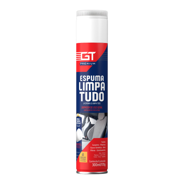 Espuma Limpadora 300ml Gt Premium - Ref.004.0444