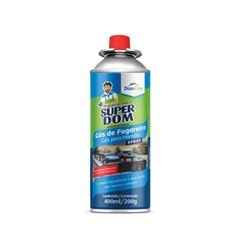 GAS P/ FOGAREIRO 400ML SUPERDOM