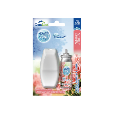 Odorizador Petalas De Rosa 12ml C/ Aplicador Puro Ar - Ref.021.0075