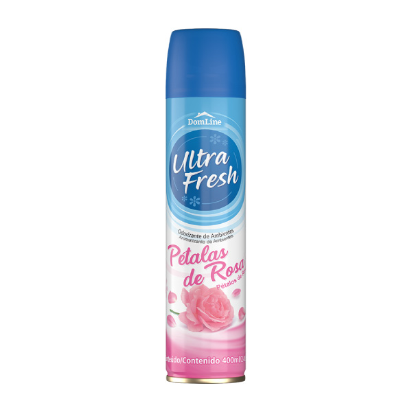 Odorizador Petalas De Rosa 400ml Ultra Fresh - Ref.021.0077