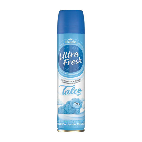 Odorizador Talco 400ml Ultra Fresh - Ref.021.0078