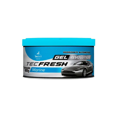 Aromatizante Auto Gel Marine 60g Tecbril - Ref.592.0144