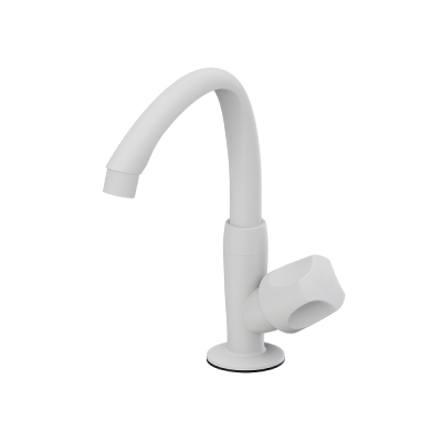 Torneira Lavatório Mesa Alta Móvel Orbe Branca 1/2” Tigre - Ref.300000485