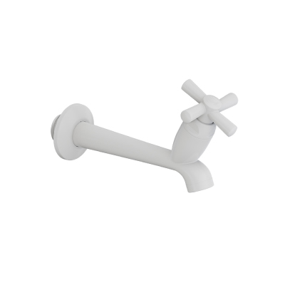 Torneira Tanque 15cm Cross Branca 1/2” Tigre - Ref.300000459