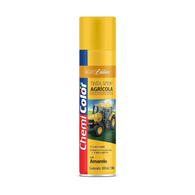 Tinta Spray Agrícola Amarelo 400ml Chemicolor - Ref.068.0237