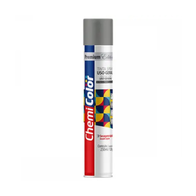 Tinta Spray Geral Alumínio 250ml Chemicolor - Ref.068.0510/ 068.0584