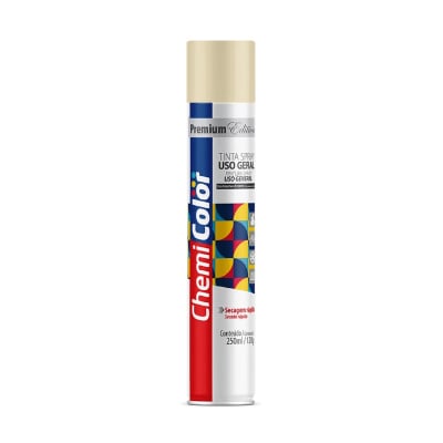 Tinta Spray Geral Bege 250ml Chemicolor - Ref.068.0548