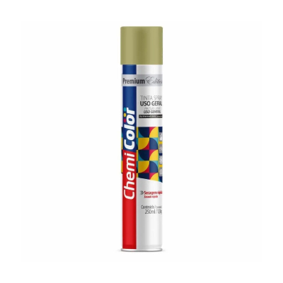 Tinta Spray Geral Dourado 250ml Chemicolor - Ref.068.0518
