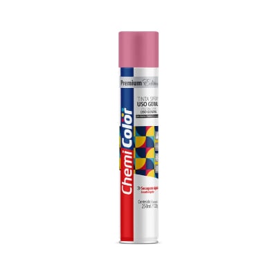 Tinta Spray Geral Rosa 250ml Chemicolor - Ref.068.0523