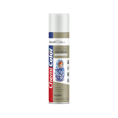Verniz Spray Geral Fosco 250ml Chemicolor - Ref.068.0553