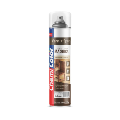 Verniz Spray Geral Imbuia 400ml Chemicolor - Ref.068.0243