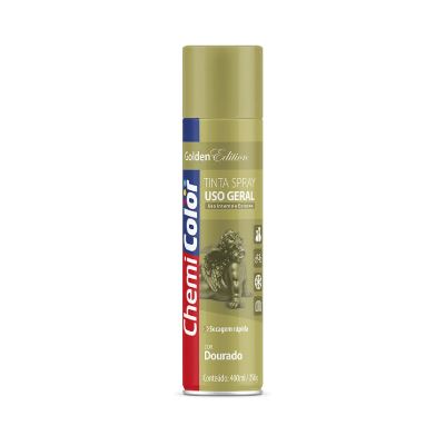 SPRAY GERAL 400ML DOURADO CHEMICOLOR-Ref.068.0094 | IDB ATACADISTAS