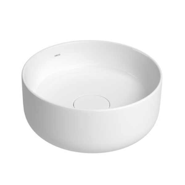 Cuba Apoio Redonda Slim 30cm Branca Deca - Ref.L.12030.17