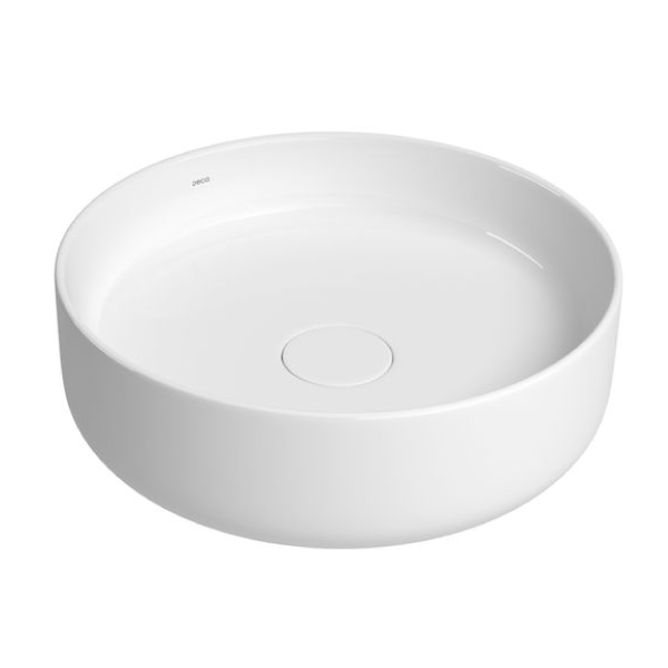 Cuba Apoio Redonda Slim 40cm Branca Deca - Ref.L.12040.17