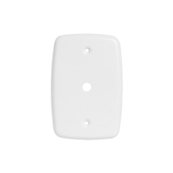 Placa 4x2 Passa Fio Ideale  Branca Pluzie - Ref.3238