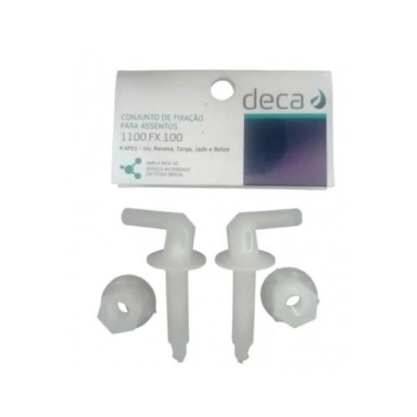 Kit Parafuso Fixacao P/Assento Deca - Ref.1100.FX.100.01
