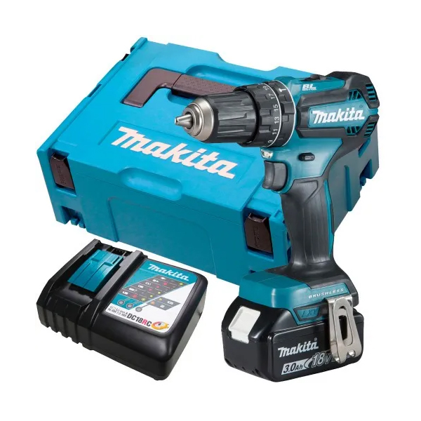 Parafusadeira/Furadeira Impacto 1/2” 18v Bateria Makita - Ref.DHP485RF1J