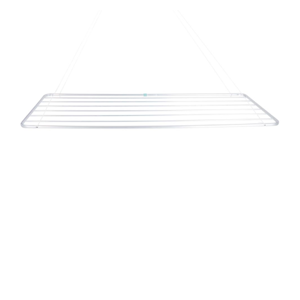 Varal Teto 56x140cm Aluminio Mor - Ref.6035