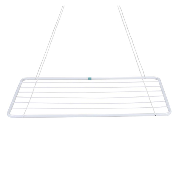 Varal Teto 56x120cm Branco Mor - Ref.6007