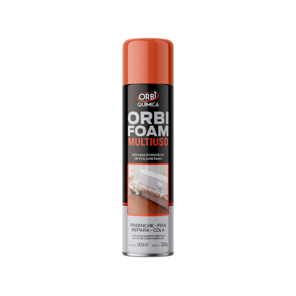 Espuma Expansiva Pu 500ml Orbifoam Orbi Quimica - Ref.20759
