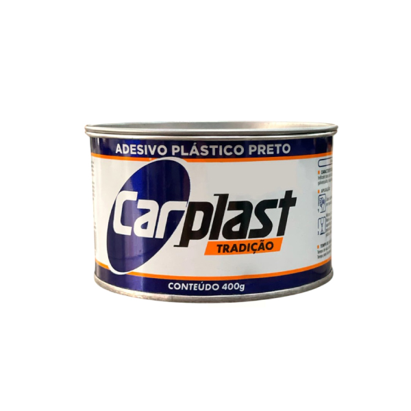 Cola Plastica Preta 400g Carplast - Ref.CA215