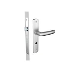 FECHADURA BANHEIRO JURERE ALAVANCA INOX ESCOVADO SOPRANO-Ref.03003.0804.90
