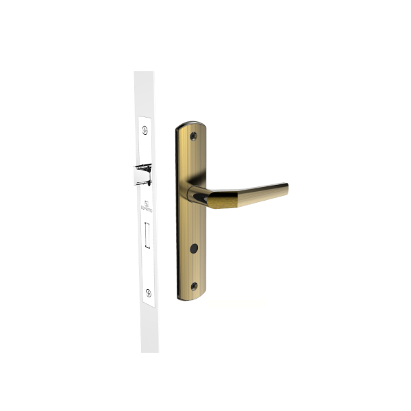 Fechadura Banheiro Popline Alavanca Antique Brass Soprano - Ref.03003.0811.15