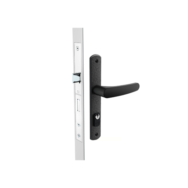 Fechadura Externa Ipanema Alavanca Preta Soprano - Ref.03001.0580.85