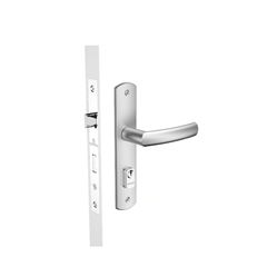 FECHADURA EXTERNA JURERE ALAVANCA INOX ESCOVADO SOPRANO - Ref.03001.0804.90