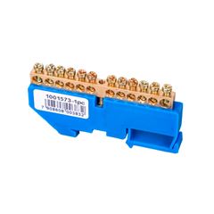 BARRAMENTO NEUTRO/TRILHO C/12 FUROS TAF - Ref.1001573