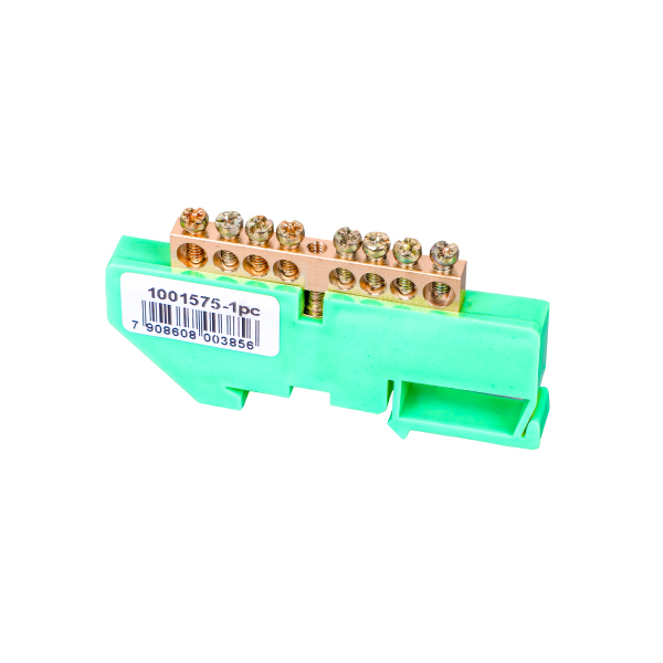 Barramento Terra/Trilho C/8 Furos Taf - Ref.1001575