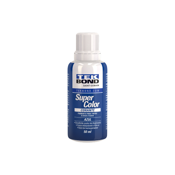 Corante Liquido Azul 50ml Tekbond - Ref.17000003624