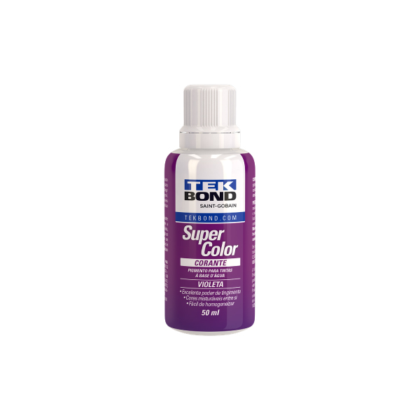 Corante Liquido Violeta 50ml Tekbond - Ref.17000003618