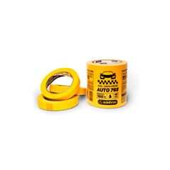 FITA CREPE 18MMX40M 765 AUTOMOTIVA PROFISSIONAL AMARELA ADELBRAS - Ref.1621000001