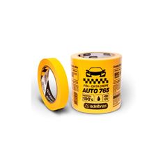 FITA CREPE 24MMX40M 765 AUTOMOTIVA PROFISSIONAL AMARELA ADELBRAS - Ref.1621000003