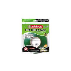 FITA DUPLA FACE 9,5X20M ACRILICA TRANSPARENTE ADELBRAS - Ref.0815000026