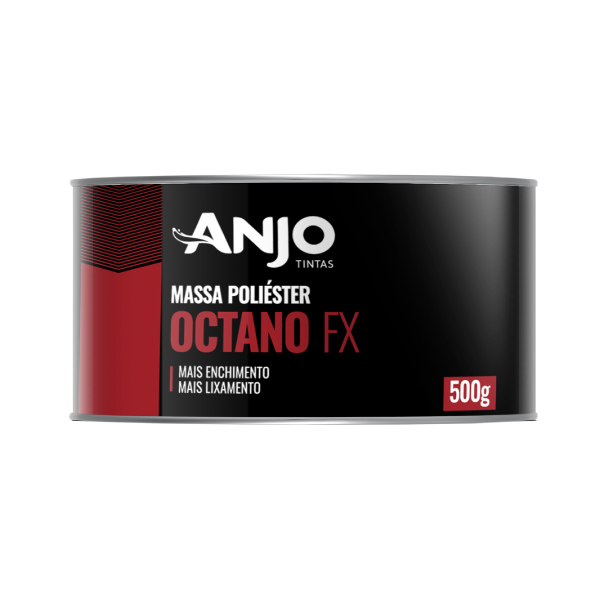 Massa Poliester 500g A+B Octano Fx Anjo - Ref.033784-09