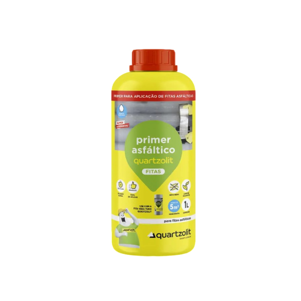 Primer Para Manta Asfaltica Base Agua 1l Quartzolit - Ref.0607.00042.0001FR