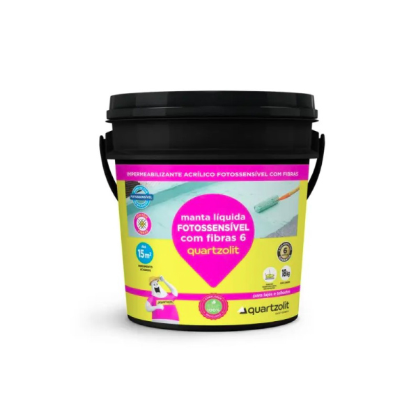 Manta Liquida Fotossensivel Com Fibras 6 18kg Quartzolit - Ref.0699.00000.0018BA