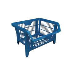 CESTO EXPOSITOR EMPILHAVEL AZUL C/5 PRESTO - Ref.42503